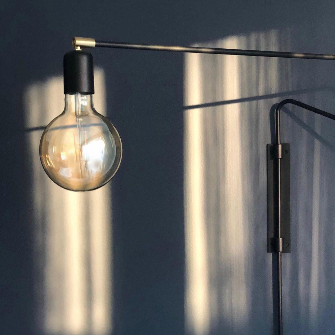 Elsoreth aplique de pared moderno minimalista Swing