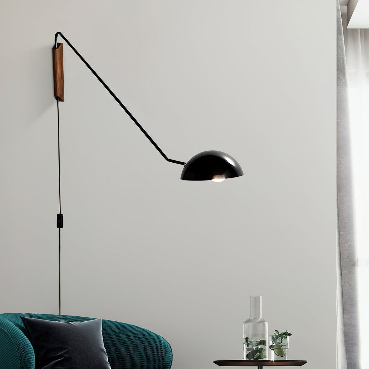 Lirixel aplique de pared de madera