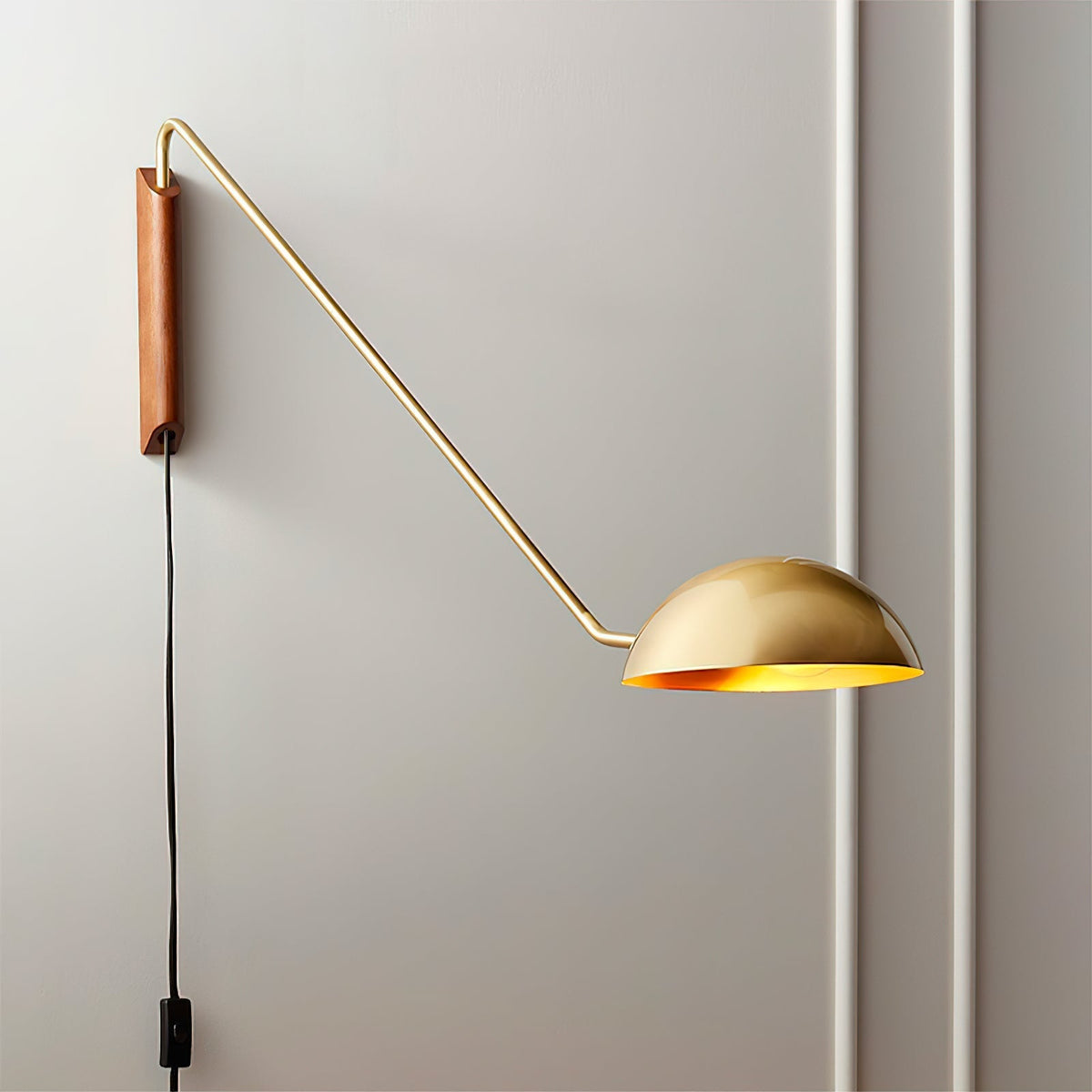 Lirixel aplique de pared de madera