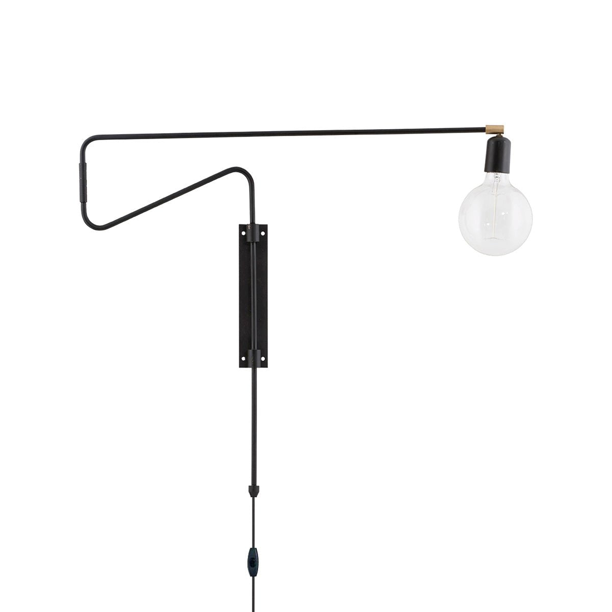 Elsoreth aplique de pared moderno minimalista Swing