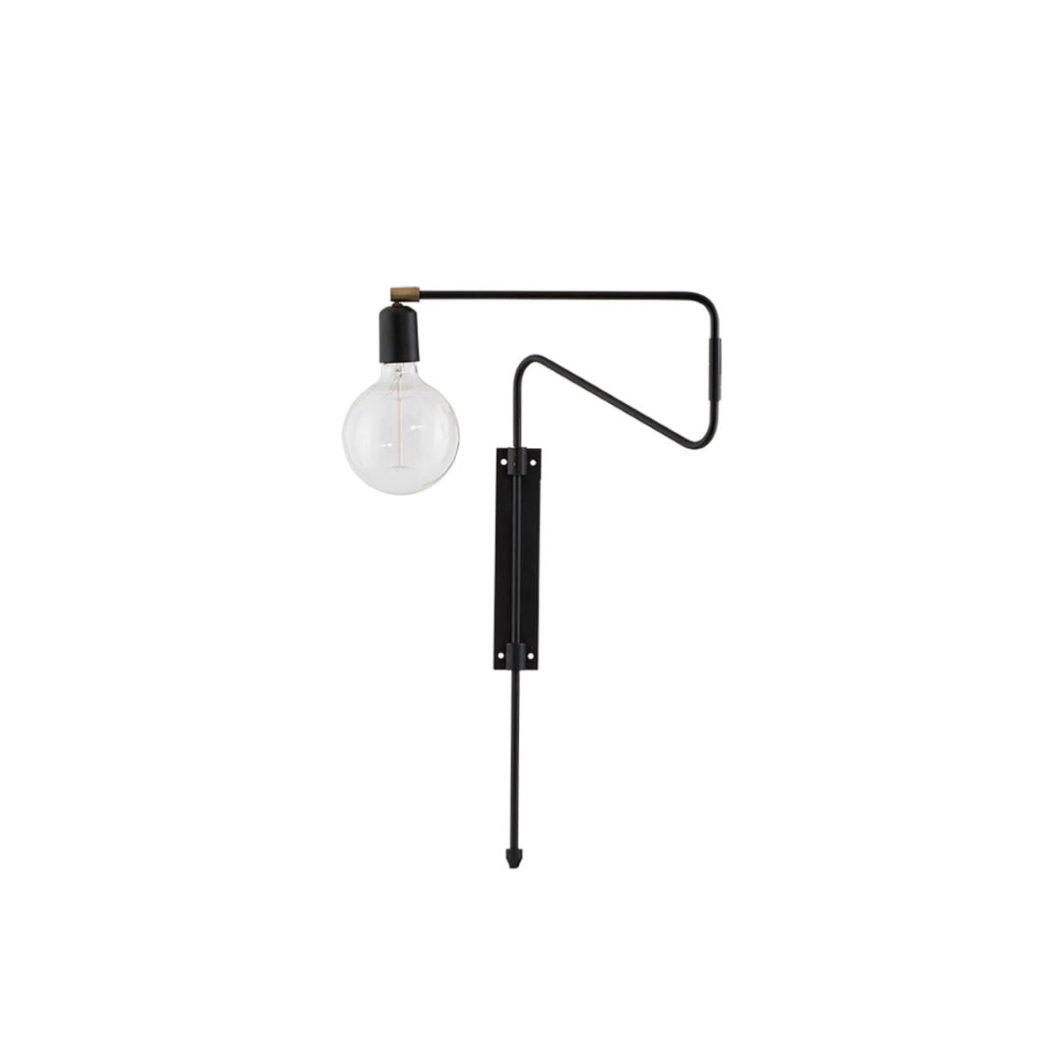 Elsoreth aplique de pared moderno minimalista Swing