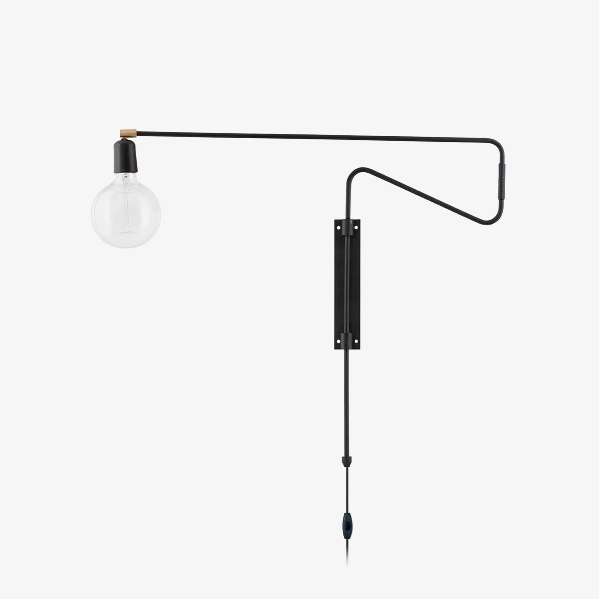 Elsoreth aplique de pared moderno minimalista Swing