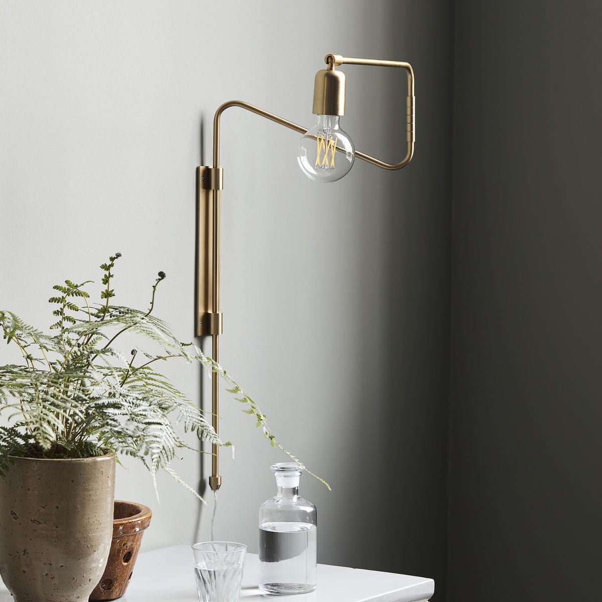 Elsoreth aplique de pared moderno minimalista Swing