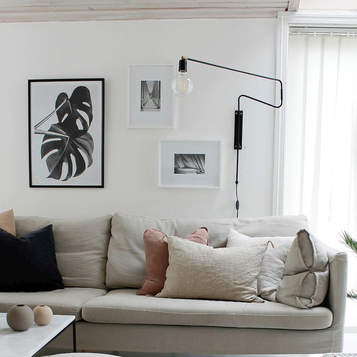 Elsoreth aplique de pared moderno minimalista Swing