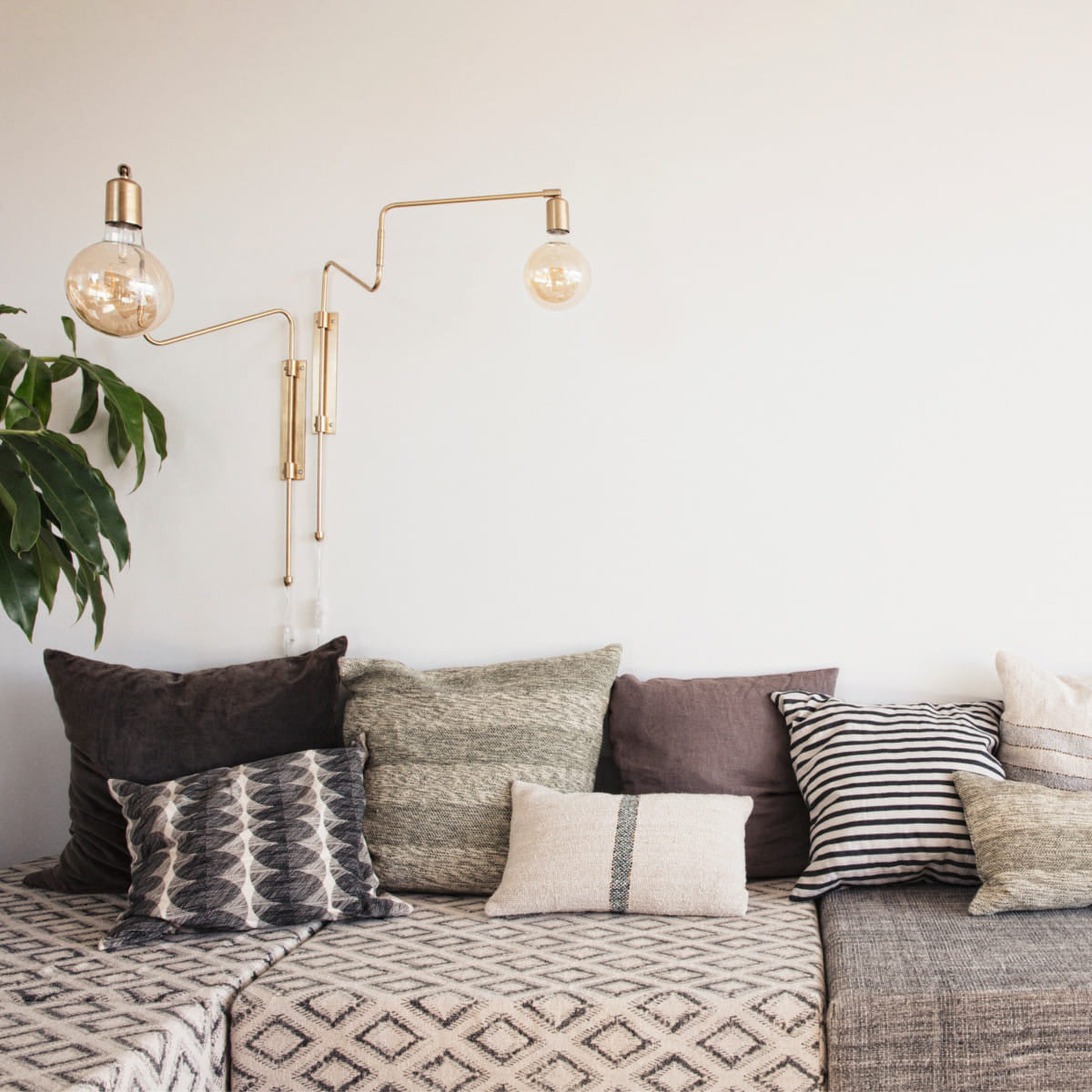 Elsoreth aplique de pared moderno minimalista Swing