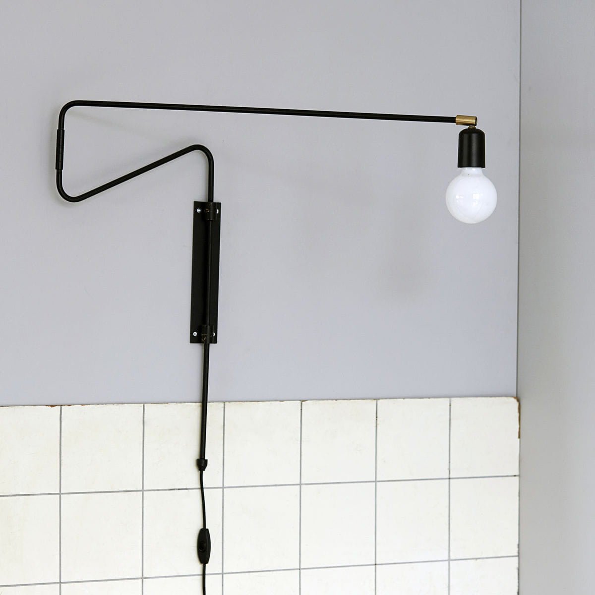 Elsoreth aplique de pared moderno minimalista Swing