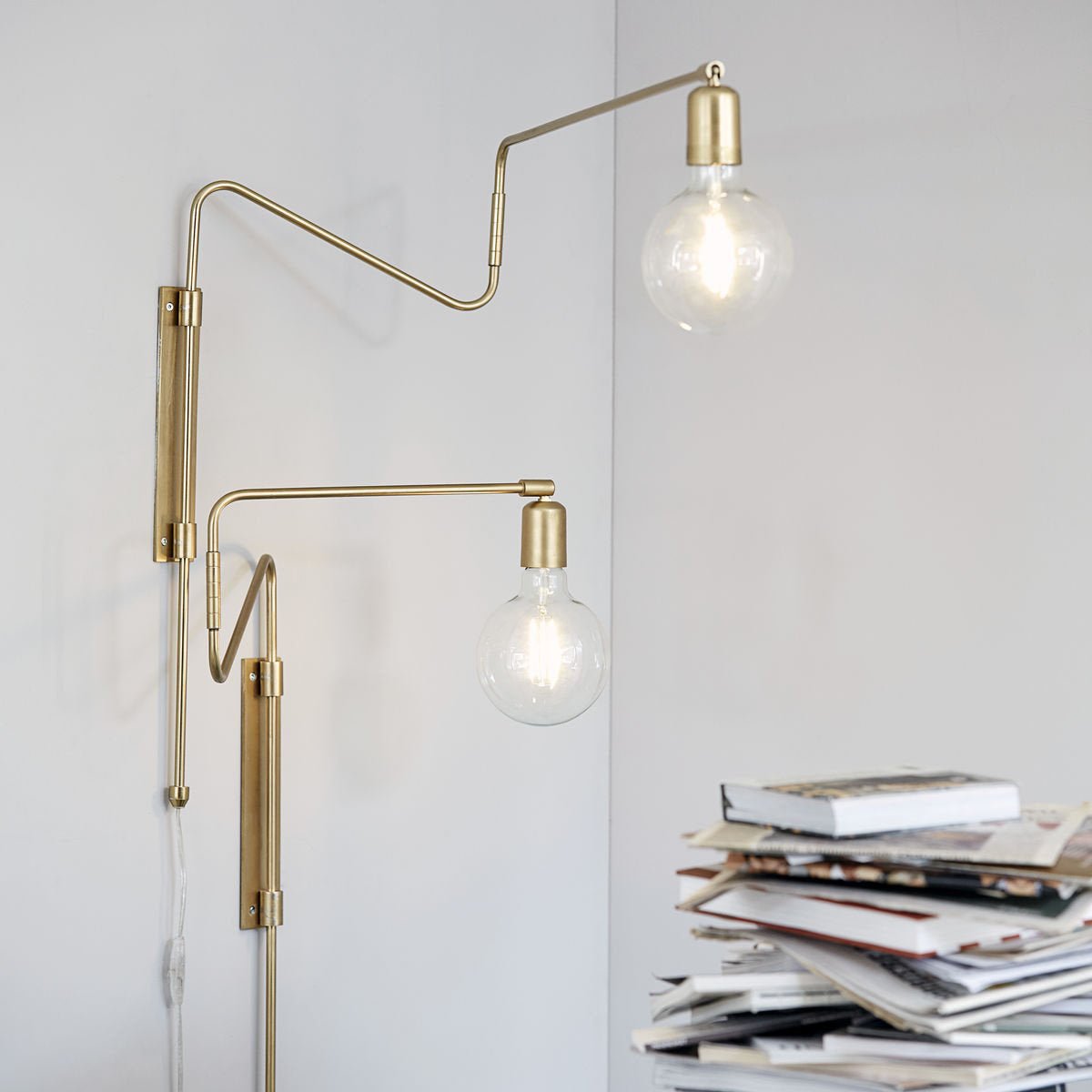 Elsoreth aplique de pared moderno minimalista Swing