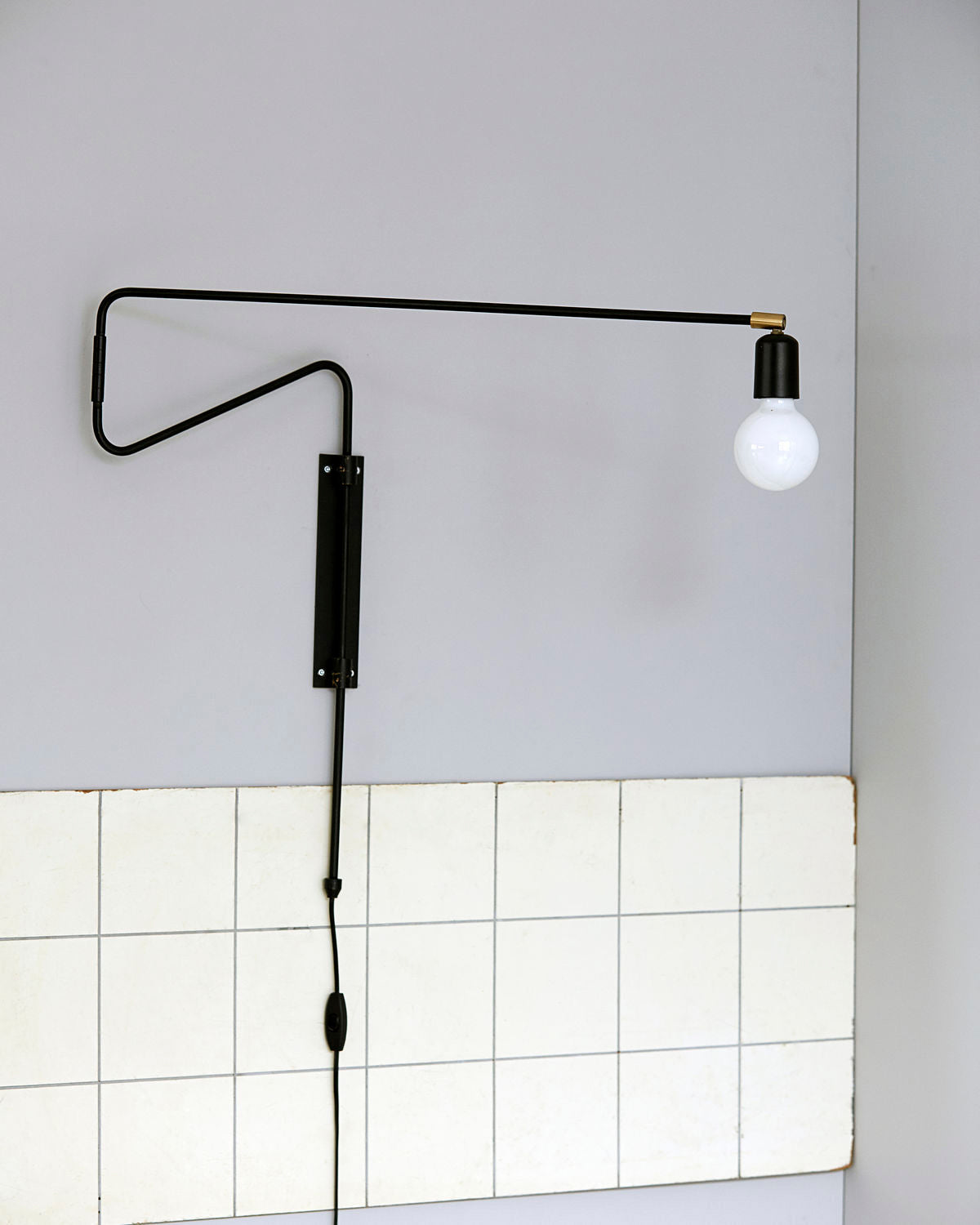 Elsoreth aplique de pared moderno minimalista Swing