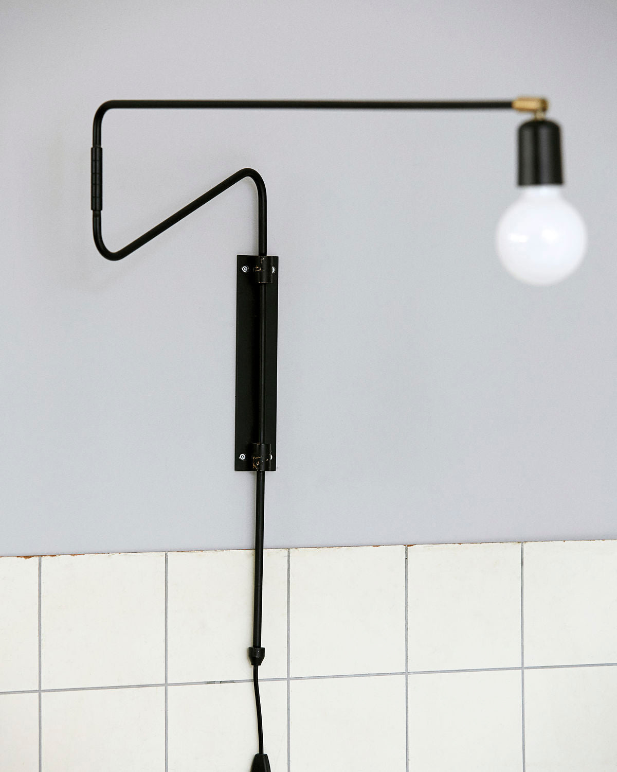 Elsoreth aplique de pared moderno minimalista Swing