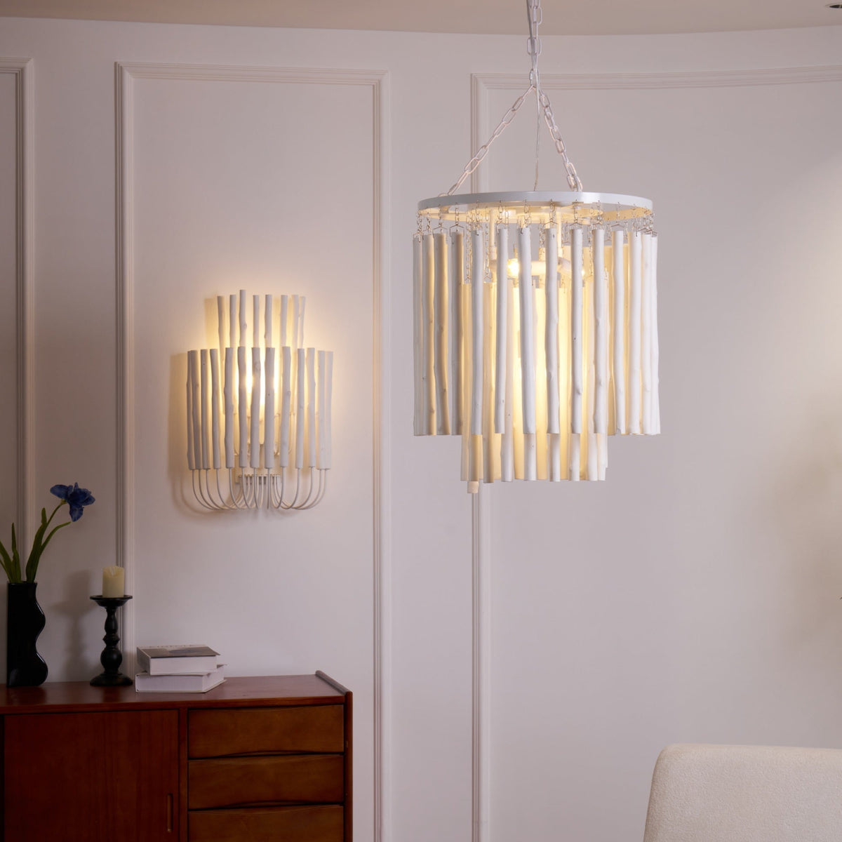 Vasilora aplique de pared individual de madera con diseño creativo artístico