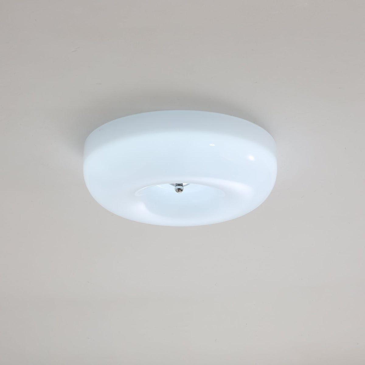 Cam lámpara de techo moderna minimalista de vidrio con diseño en espiral