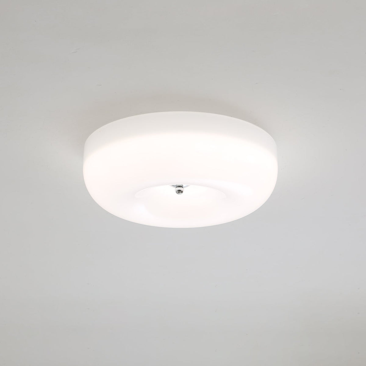 Cam lámpara de techo moderna minimalista de vidrio con diseño en espiral
