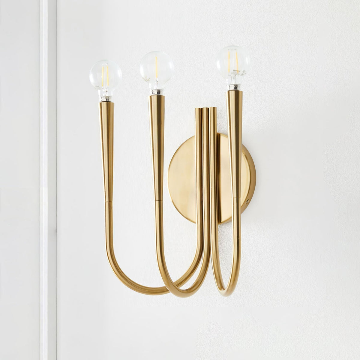 Eoveth aplique de pared Premium elegancia con vidrio