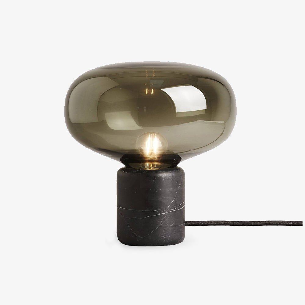 Rova lámpara de mesa en mármol industrial