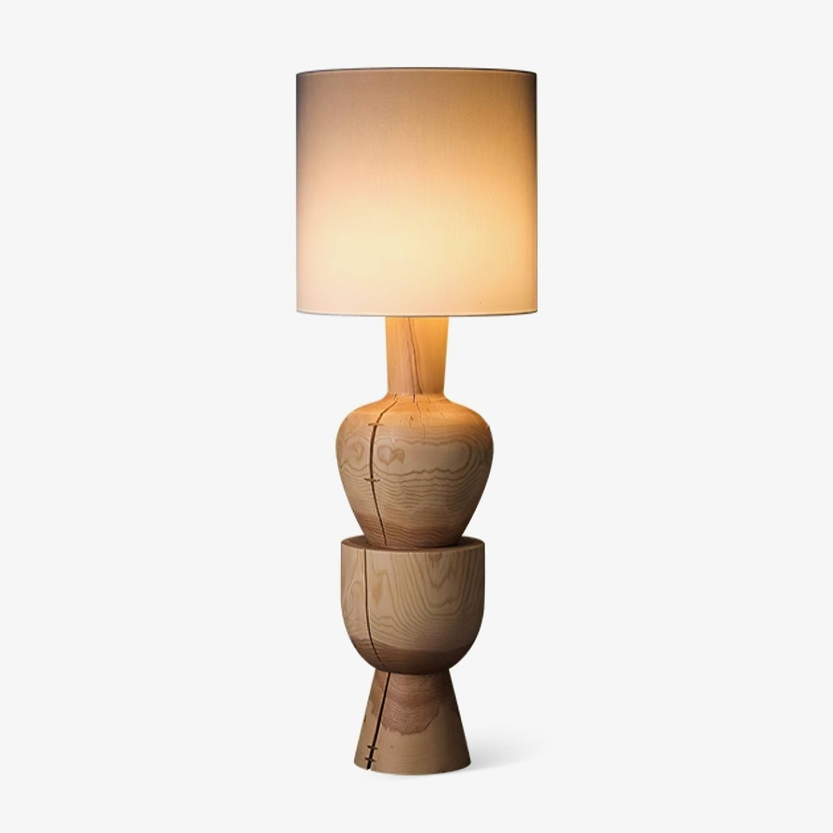 Flynis lámpara de mesa de madera