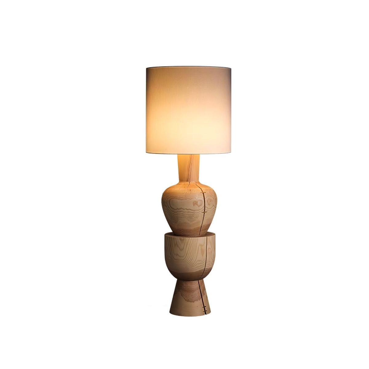 Flynis lámpara de mesa de madera
