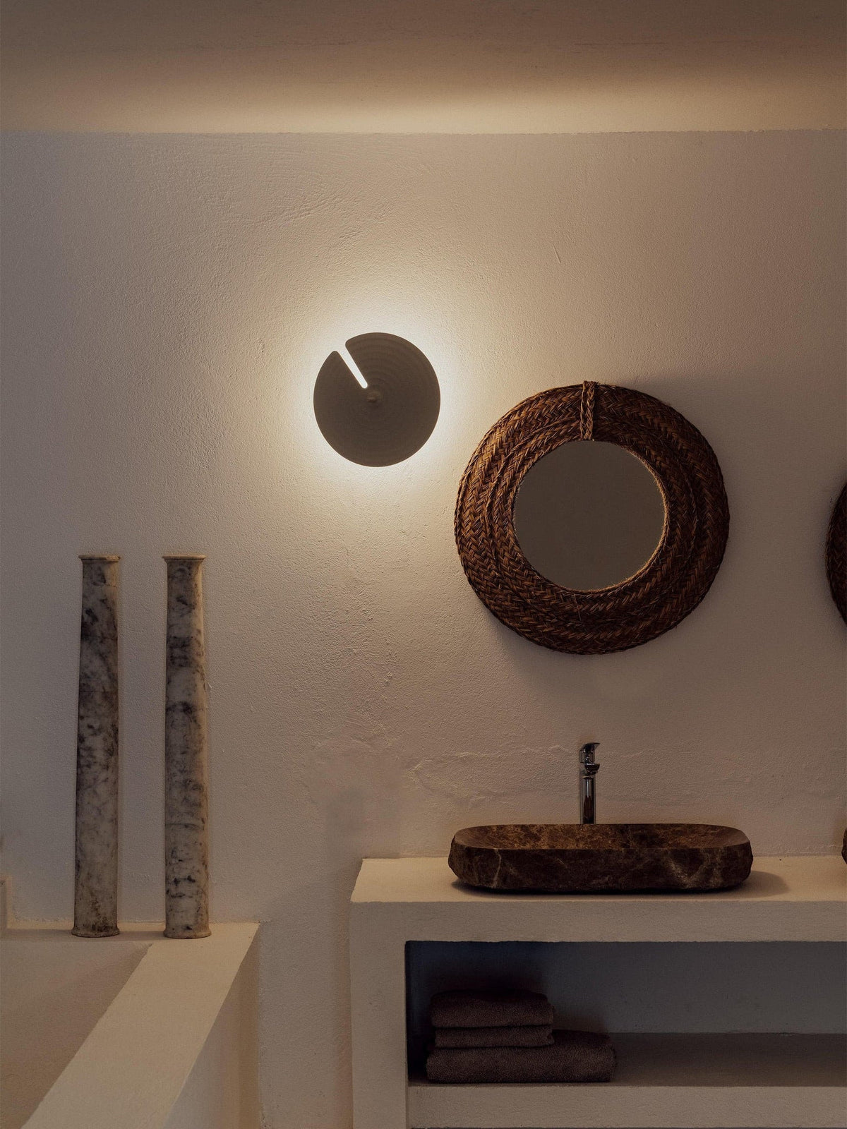 Avvarir aplique de pared clásico nórdico