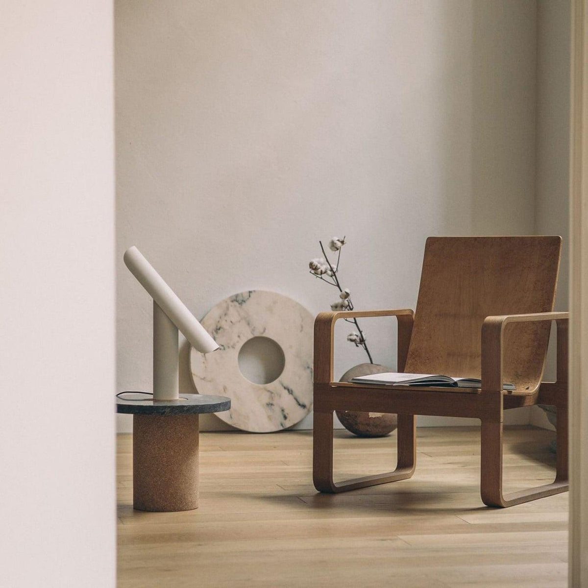 Zenice lámpara de mesa minimalista