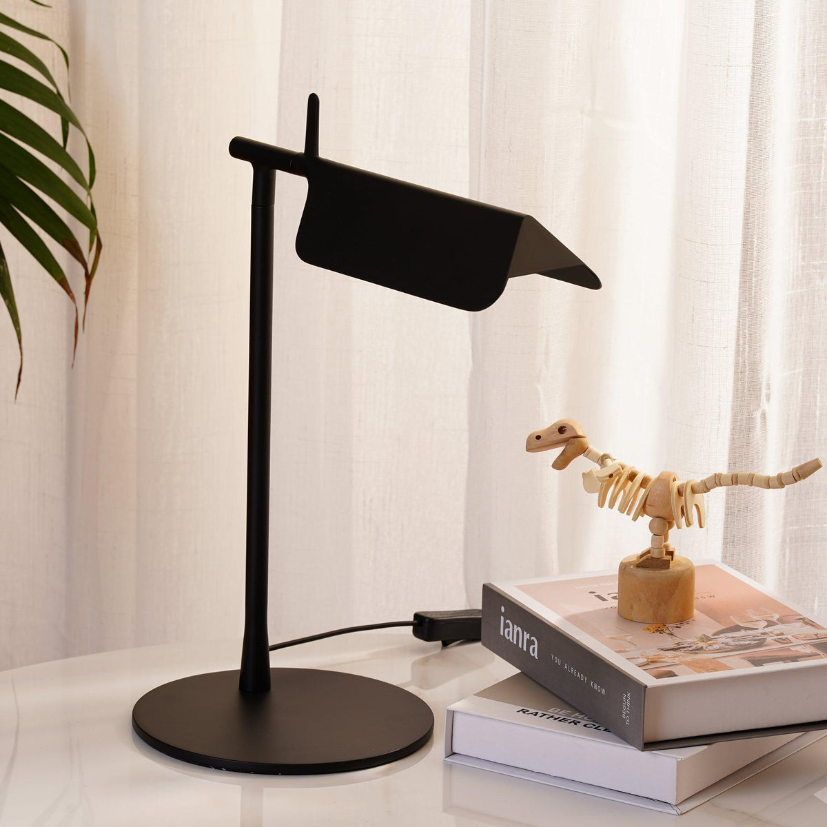 Cilorn lámpara de mesa acrílica minimalista de acrílico