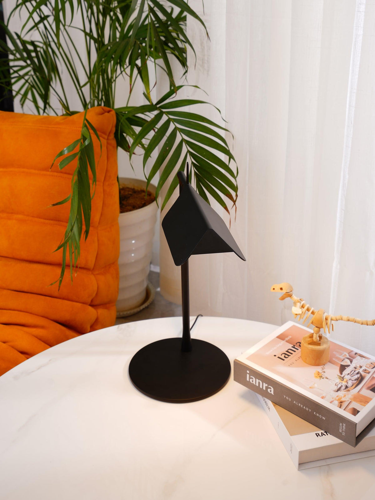 Cilorn lámpara de mesa acrílica minimalista de acrílico