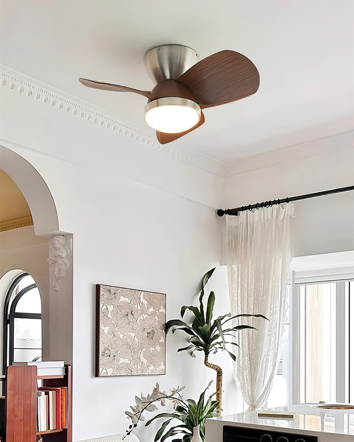 Lioraleria ventilador de techo con luz
