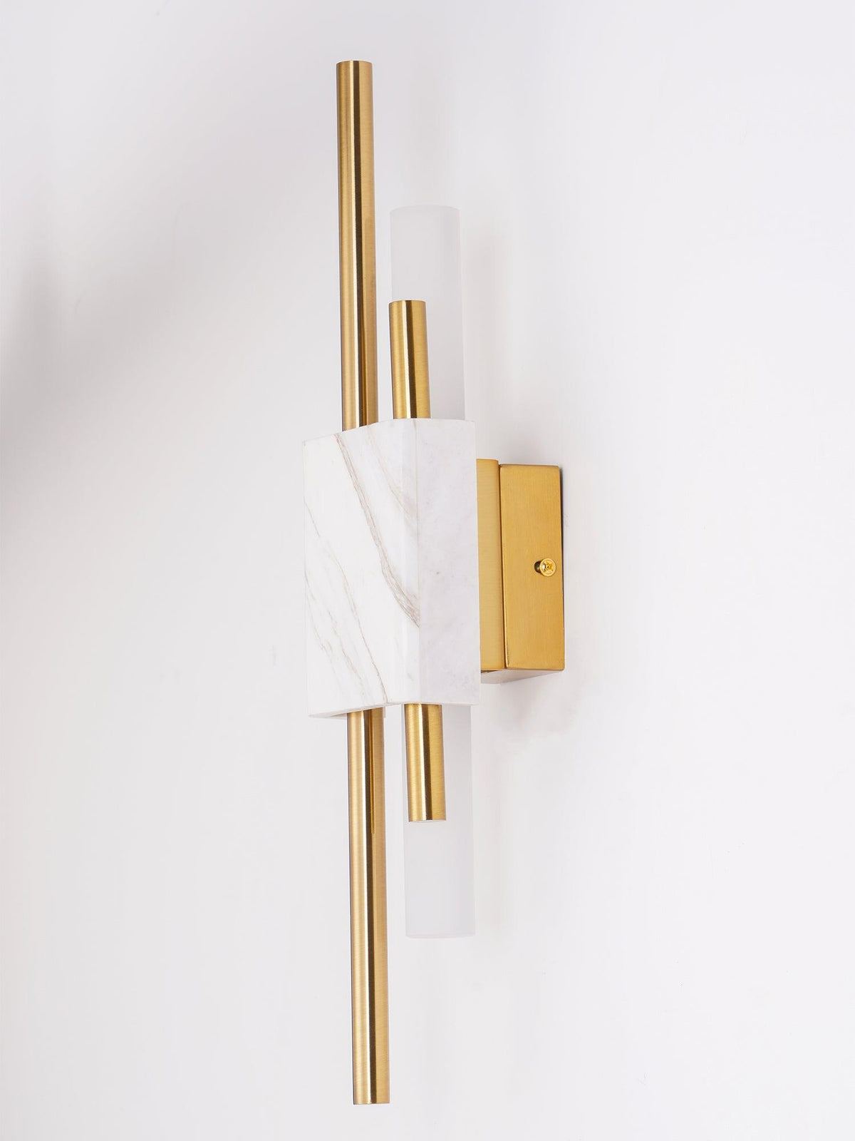 Evely aplique de pared Premium nórdico de arte con acabados en mármol enchufable