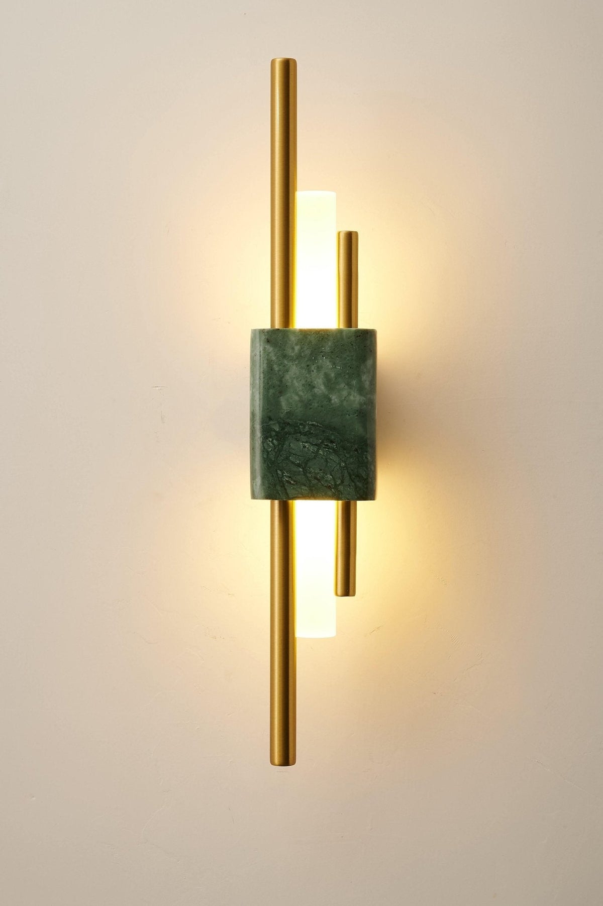 Evely aplique de pared Premium nórdico de arte con acabados en mármol enchufable