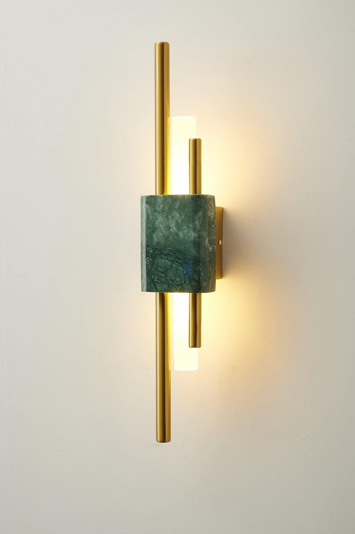 Evely aplique de pared Premium nórdico de arte con acabados en mármol enchufable