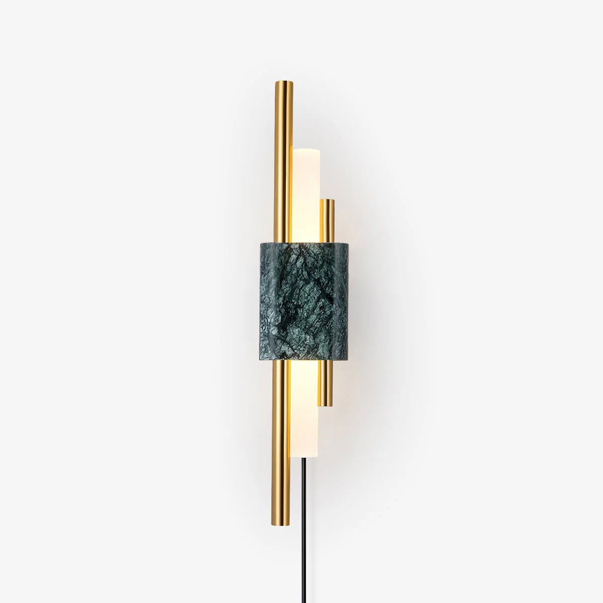 Evely aplique de pared Premium nórdico de arte con acabados en mármol enchufable