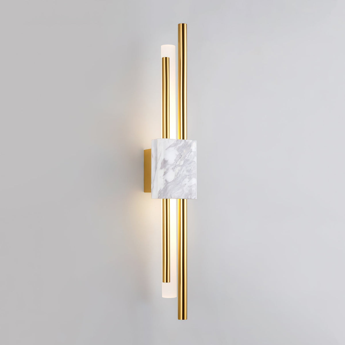 Evely aplique de pared Premium nórdico de arte con acabados en mármol enchufable