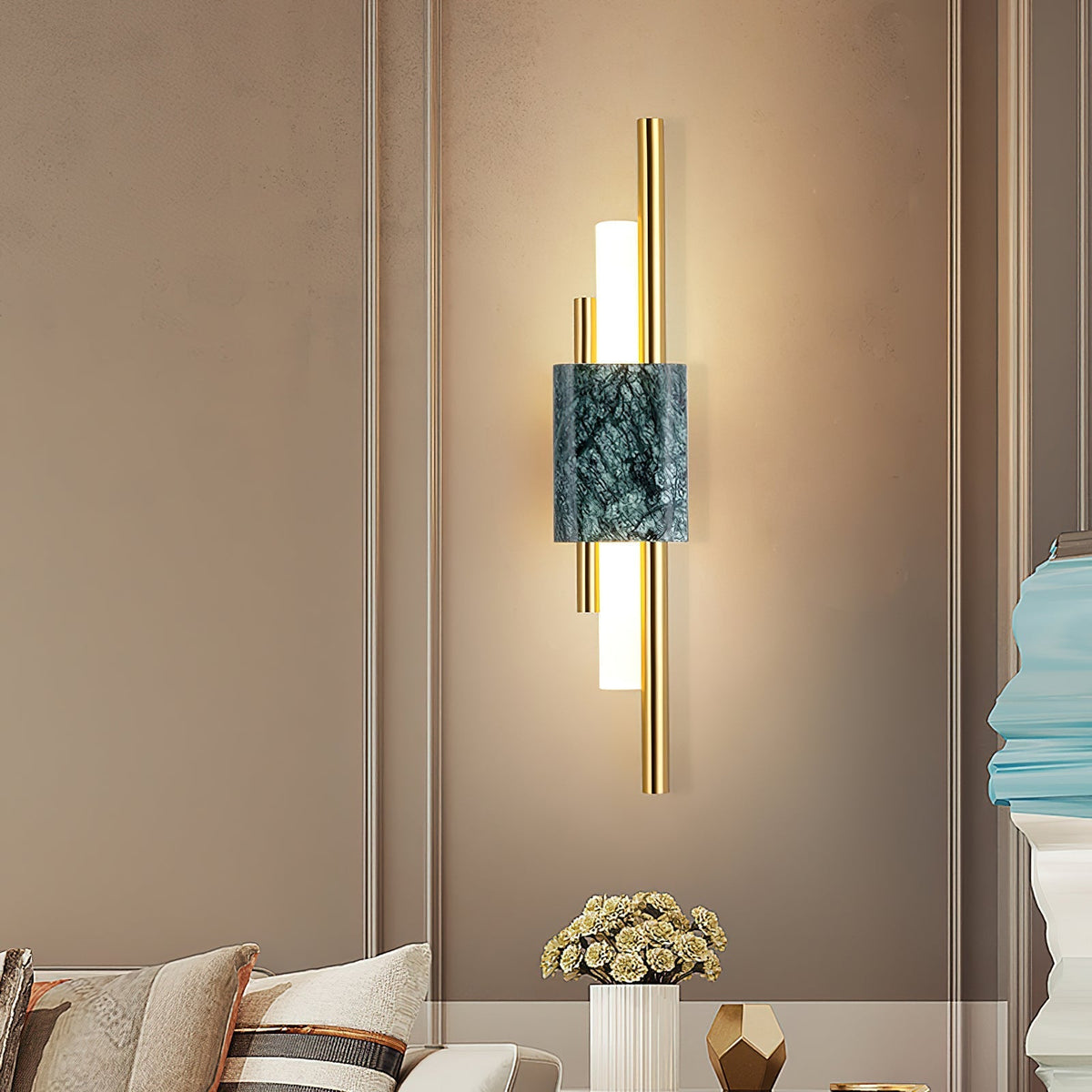 Mirenol aplique de pared de mármol nórdico premium art