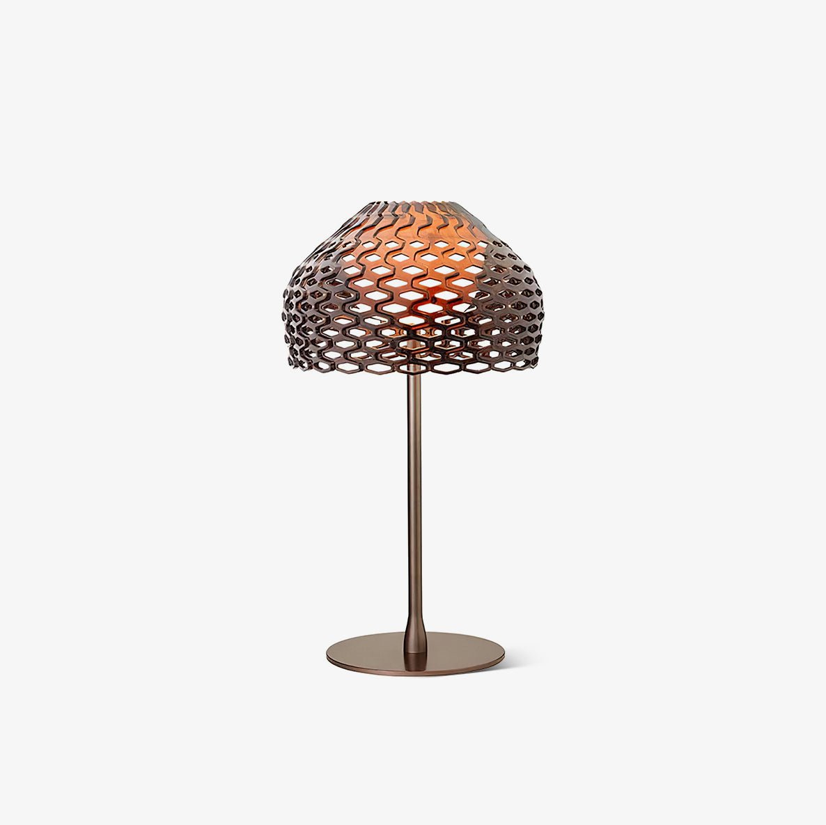 Vintace lámpara de mesa industrial de plástico
