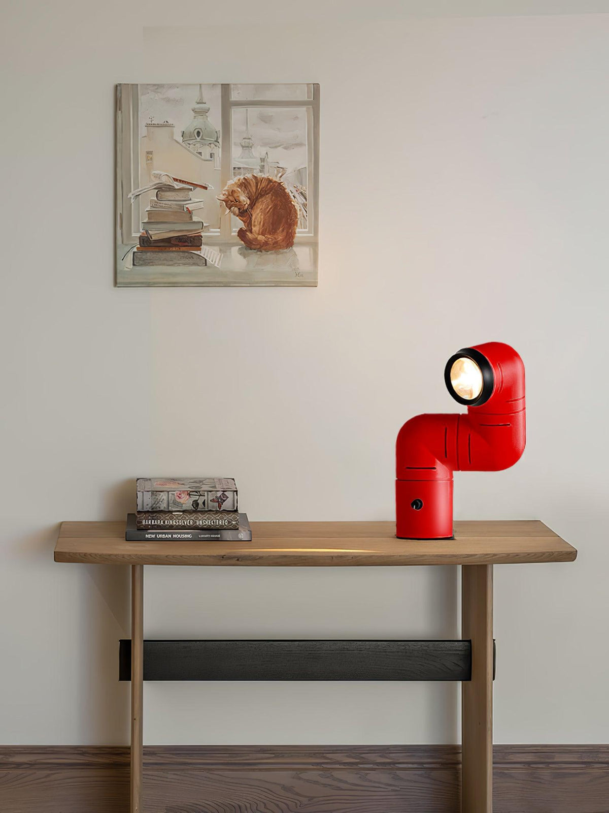 Liorain de estilo lúdico de resina lámpara de mesa