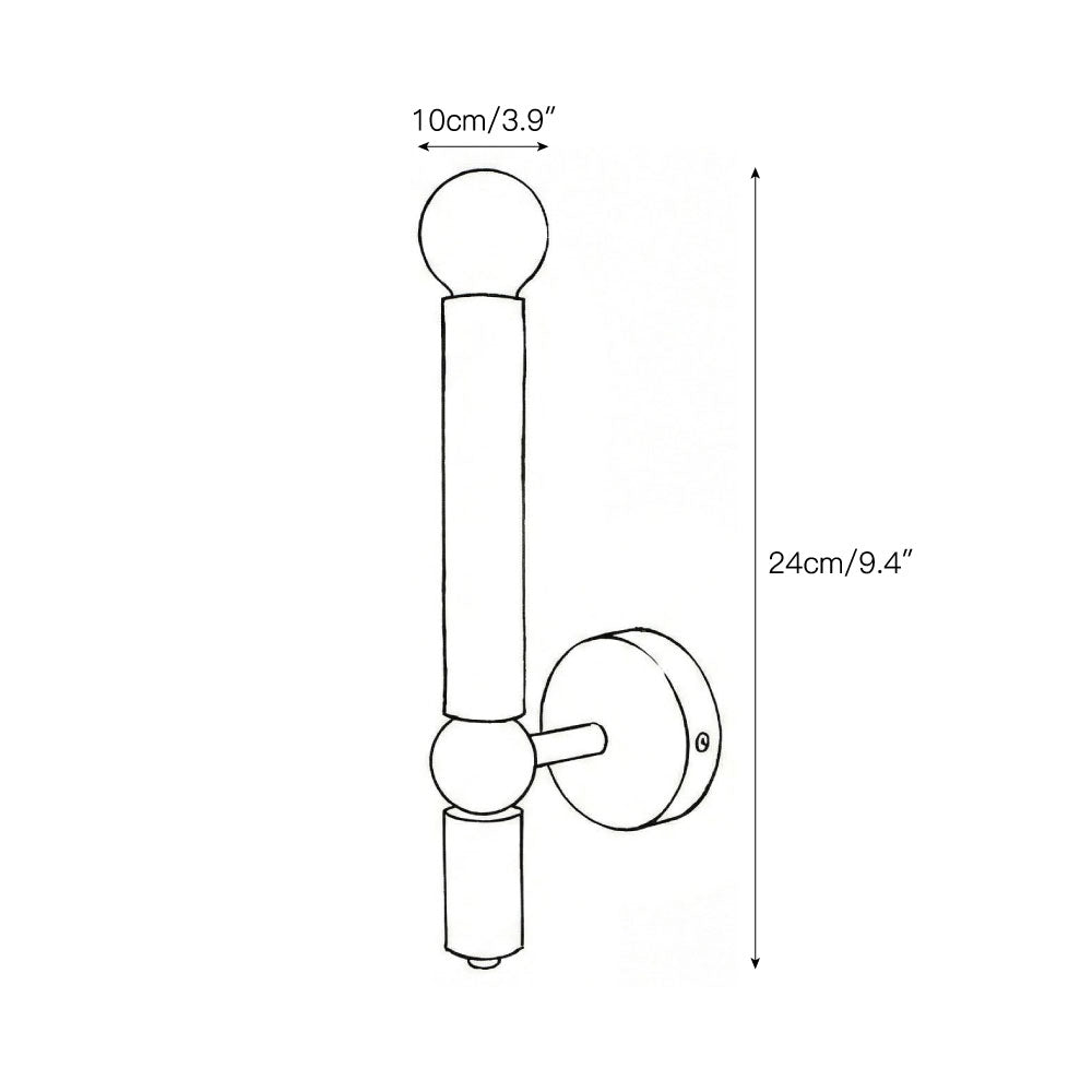 Terienenne aplique de pared