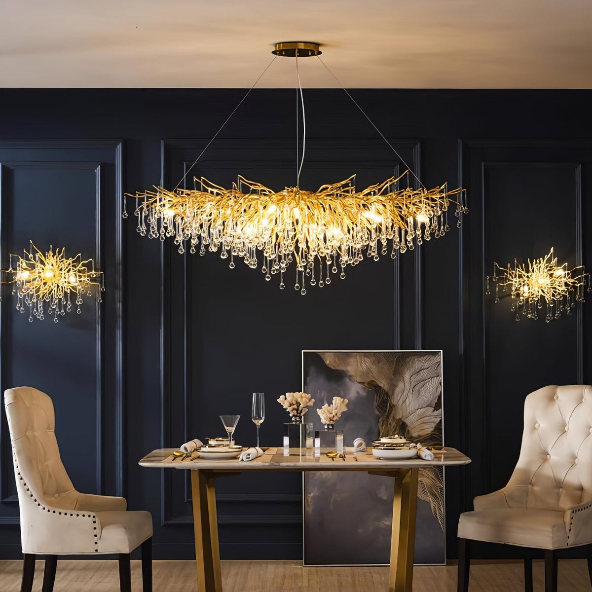 Hephaestus Chandelier Tassel Luxury