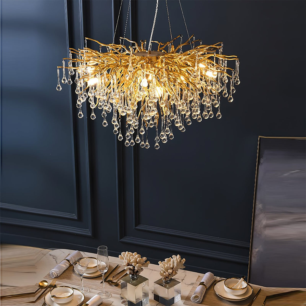 Hephaestus Chandelier Tassel Luxury
