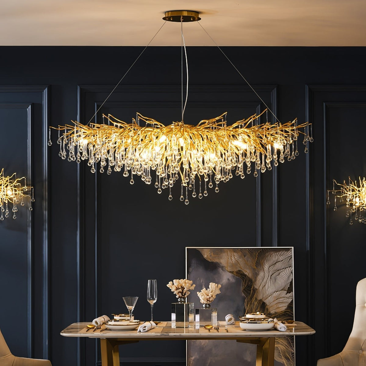 Hephaestus Chandelier Tassel Luxury