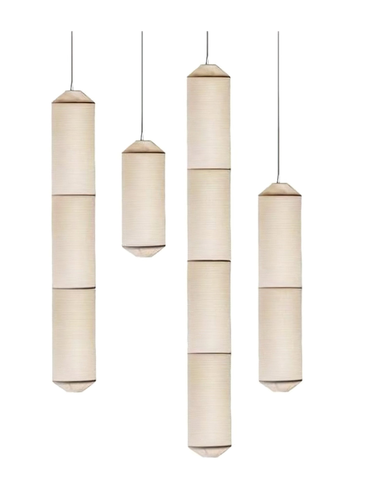 Citheis Lámpara Colgante Minimalista de Seda Natural de Morera