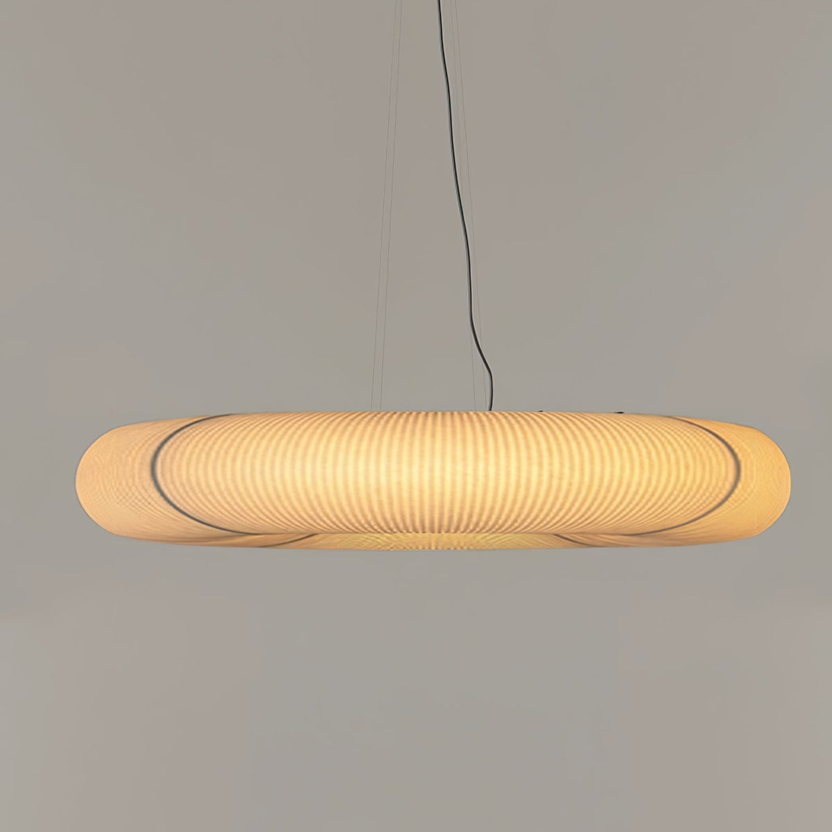 Citheis Lámpara Colgante Minimalista de Seda Natural de Morera
