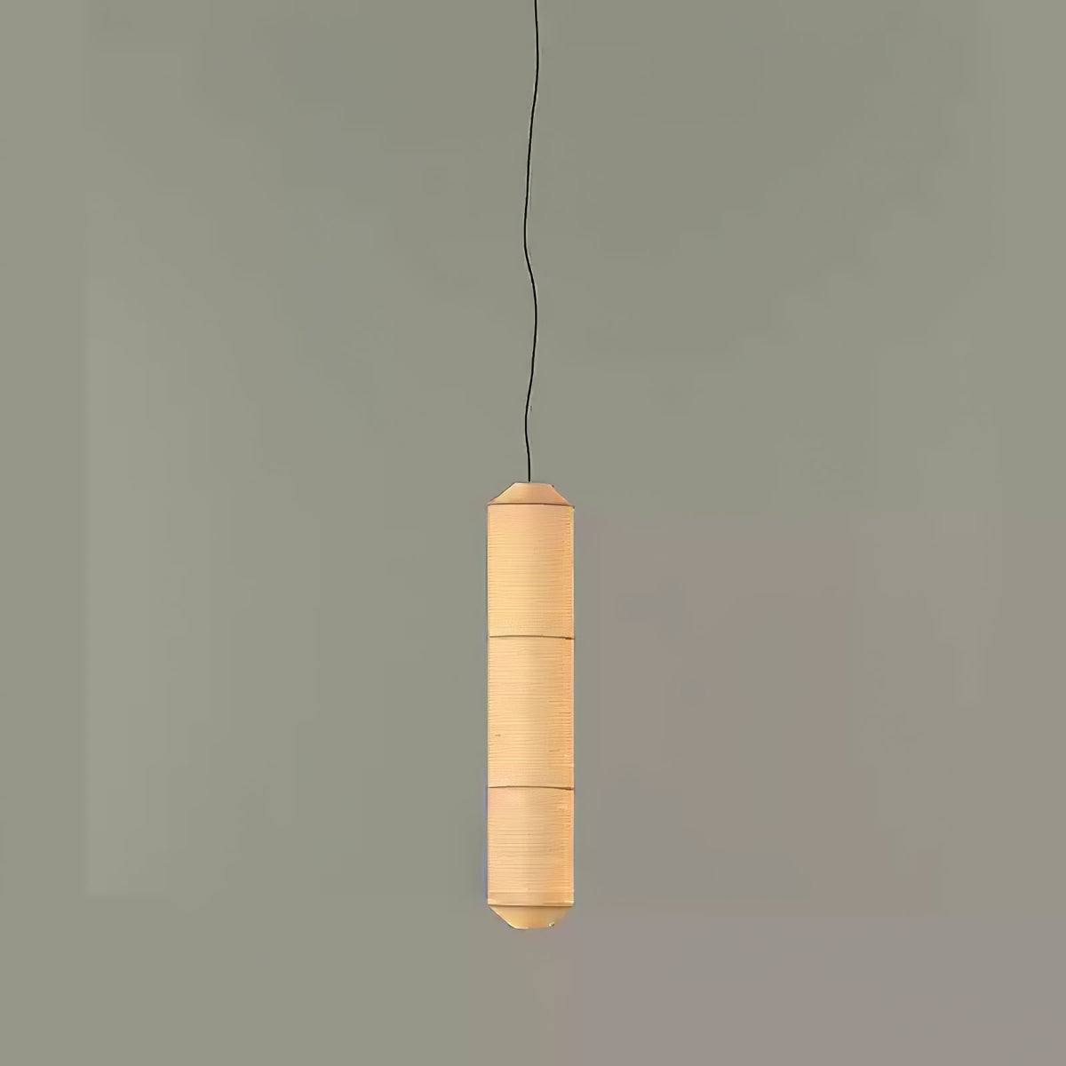 Citheis Lámpara Colgante Minimalista de Seda Natural de Morera