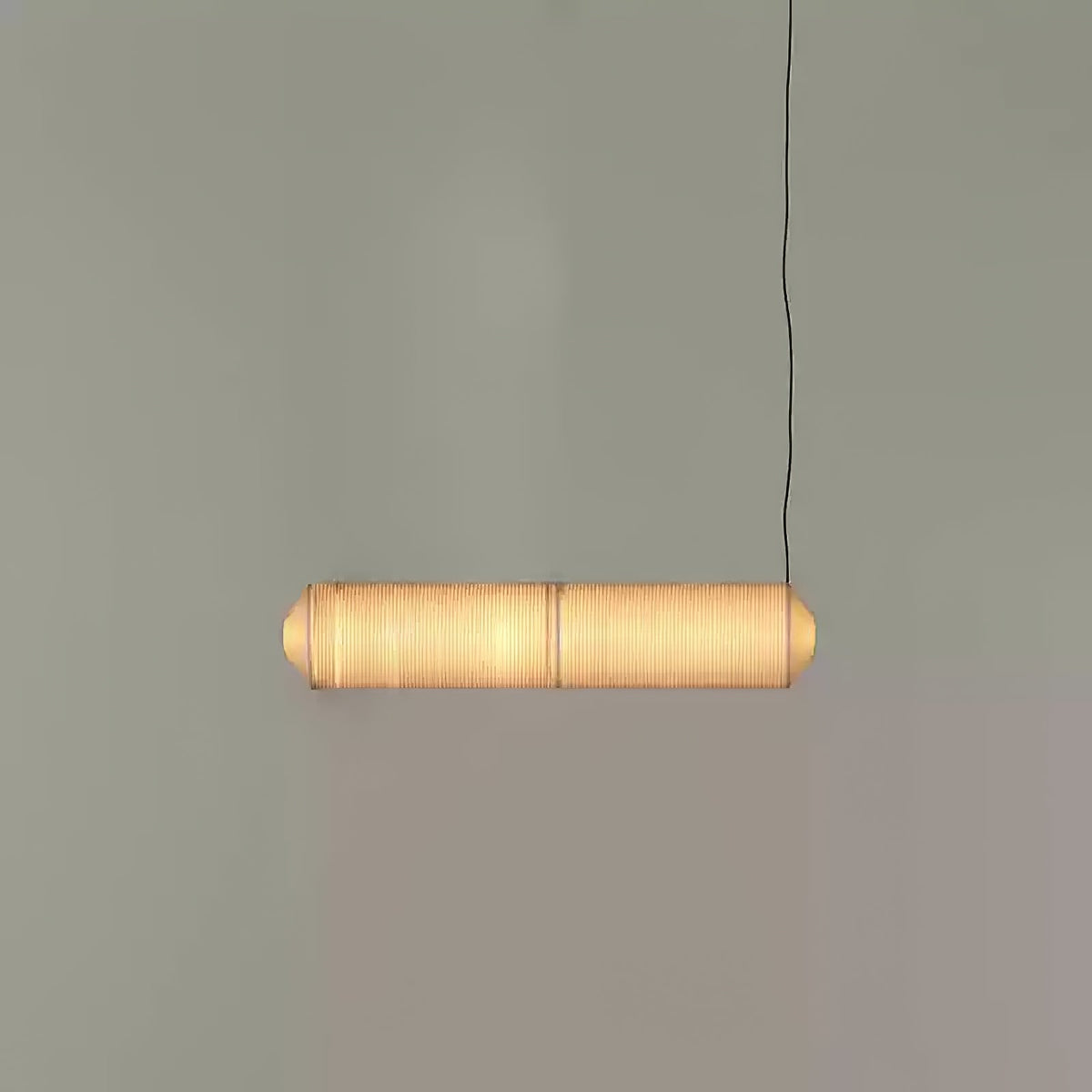 Citheis Lámpara Colgante Minimalista de Seda Natural de Morera