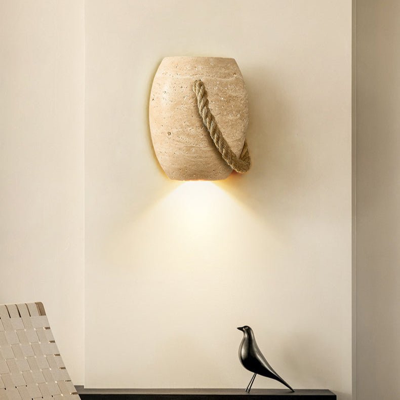 Wryn aplique de pared con cuerda