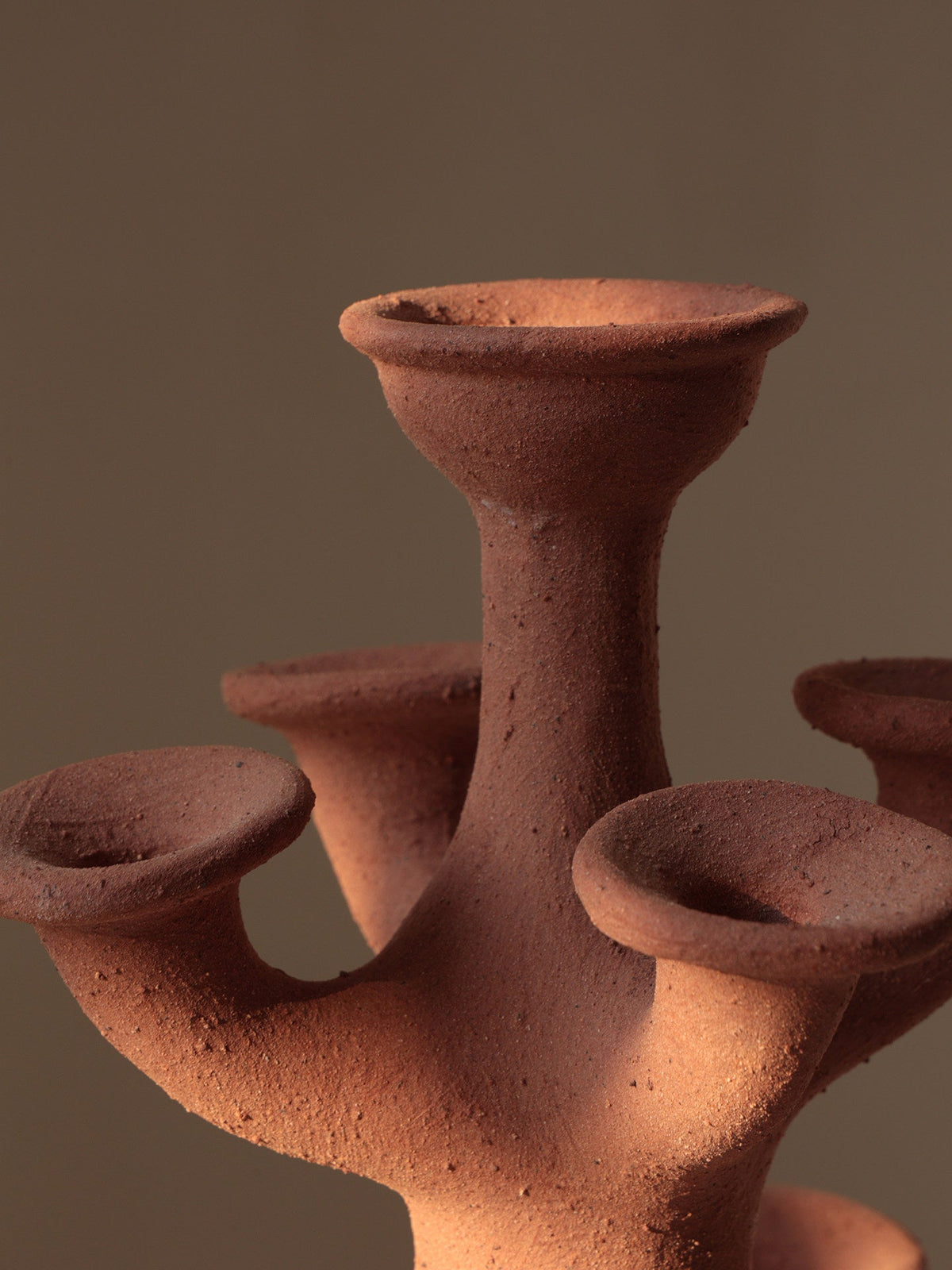 Terracotta Candelabro