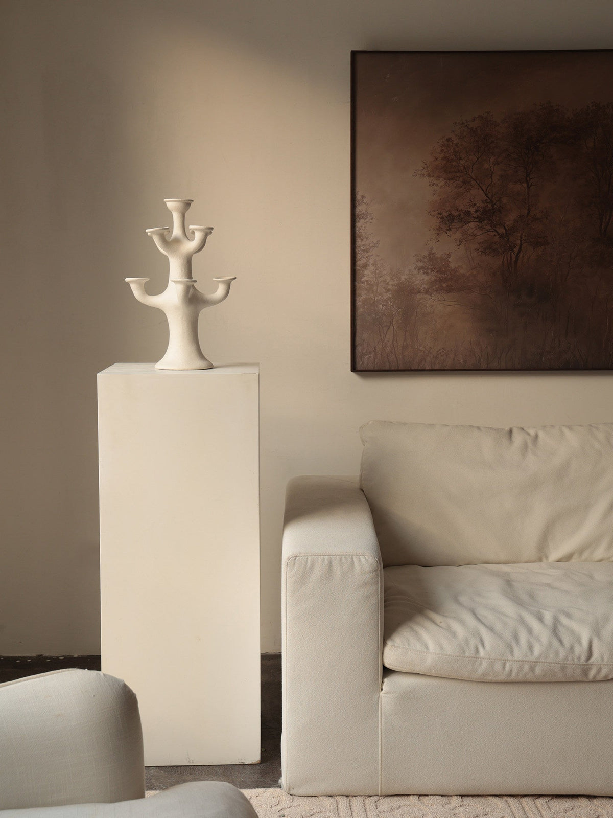 Terracotta Candelabro