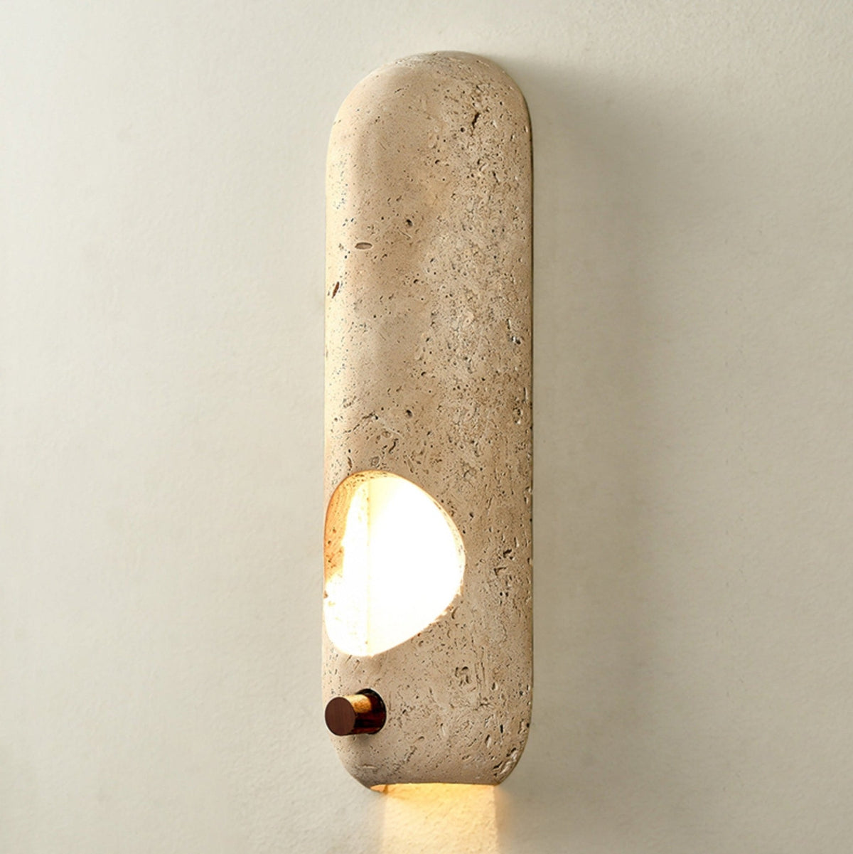 Serirella travertino aplique de pared