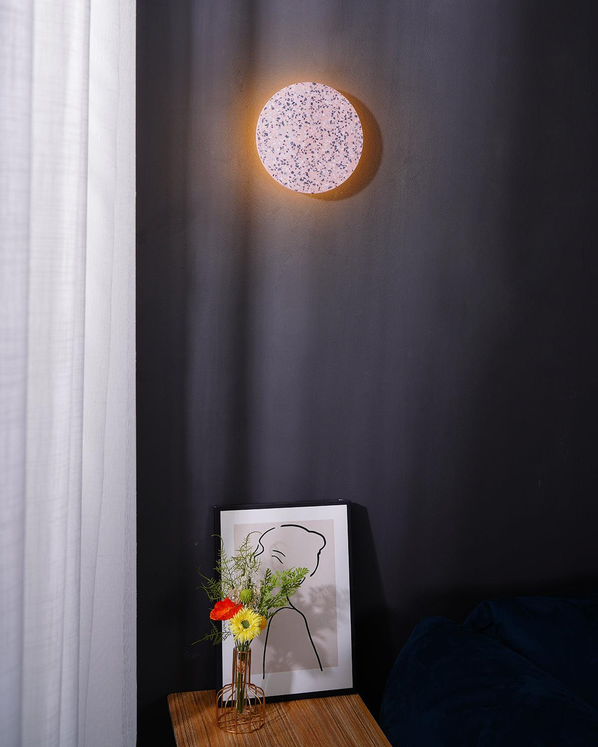 Vomaria aplique de pared moderno minimalista en cerámica