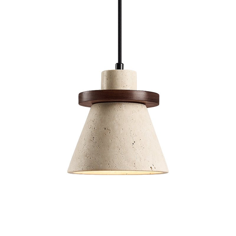 Terrona lámpara colgante con anillo