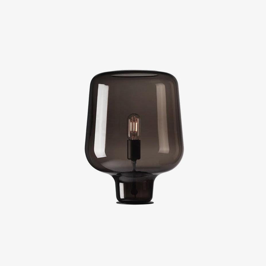 Eanlari lámpara de mesa contemporánea de vidrio