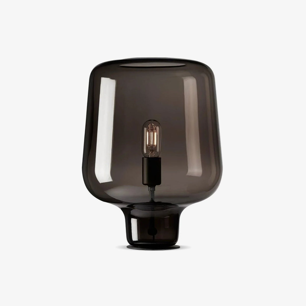 Eanlari lámpara de mesa contemporánea de vidrio