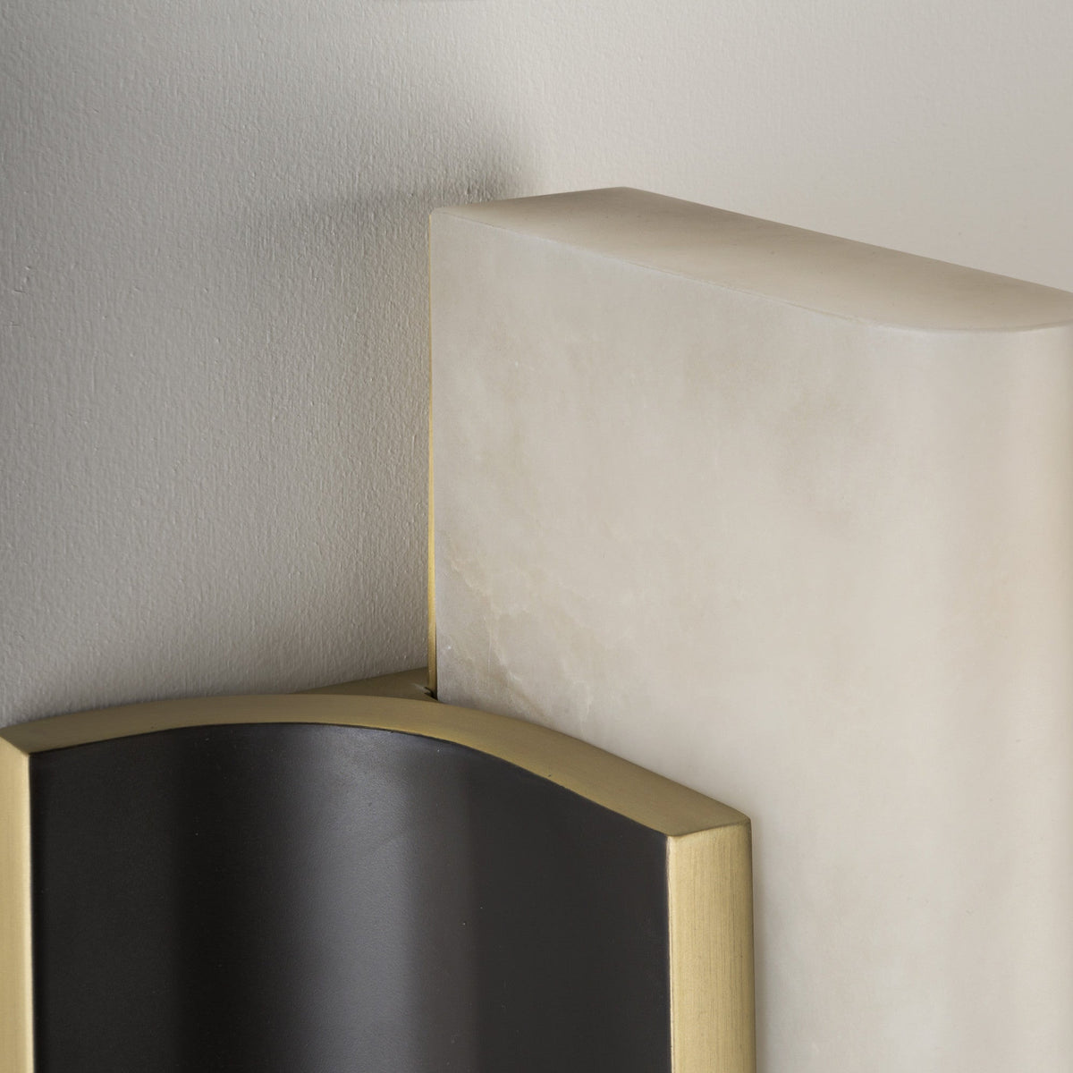 Elsilisra Aplique de pared Alabastro Moderno Minimalista